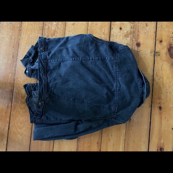 LUX BLACK DENIM jacket size L - Picture 4 of 4